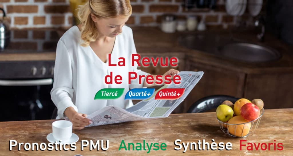Pronostics PMU - Synthèse de la presse pour le quinté du jour