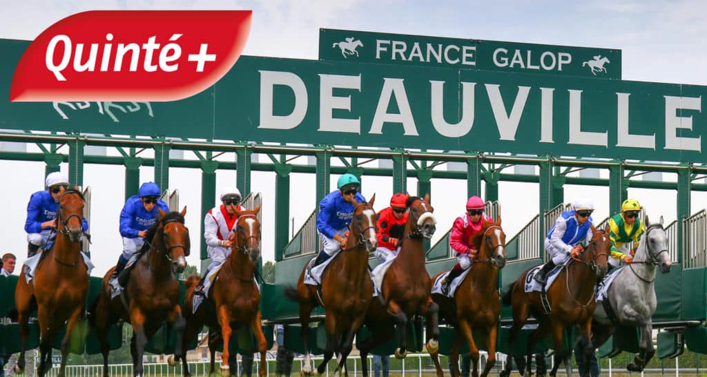 Courses sur l'Hippodrome de Deauville : les chevaux s'élancent !