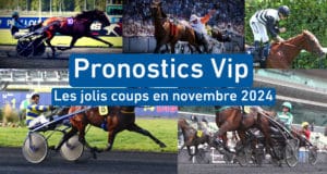 Résultats gagnants au quinté pour les pronostics VIP ?