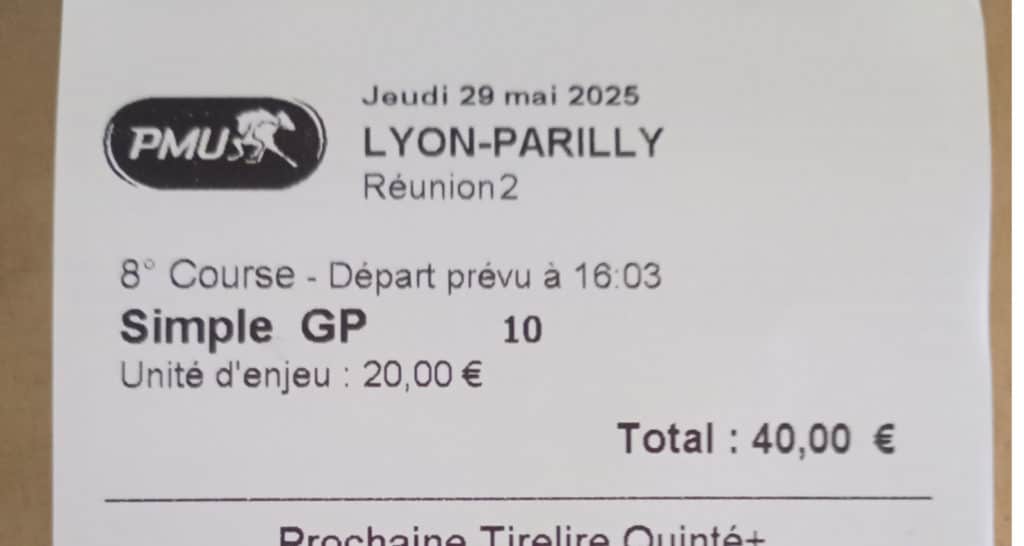 Ticket VIP avec Cheval du jour gagnant et 500€ de gains Ticket VIP avec Cheval du jour gagnant et 500€ de gains