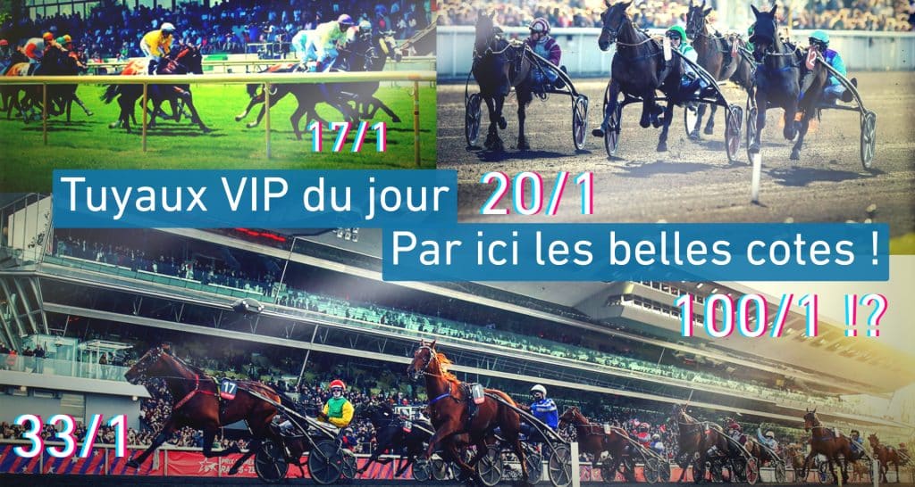 TURF du Jour. Par ici les Tuyaux à belles cotes pour les parieurs sportifs !