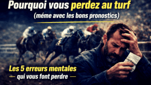 Turf. Voici les 5 erreurs qui vous font perdre