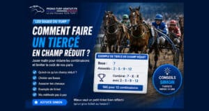 Comment faire un tiercé en champ réduit ?